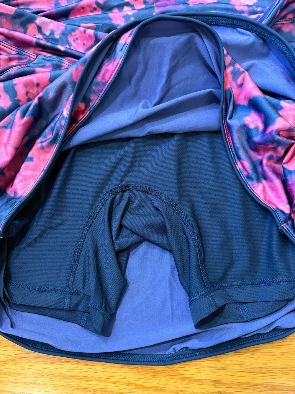 Ahead performance skort blue and pink size medium golf, tennis medium length - Picture 5 of 10